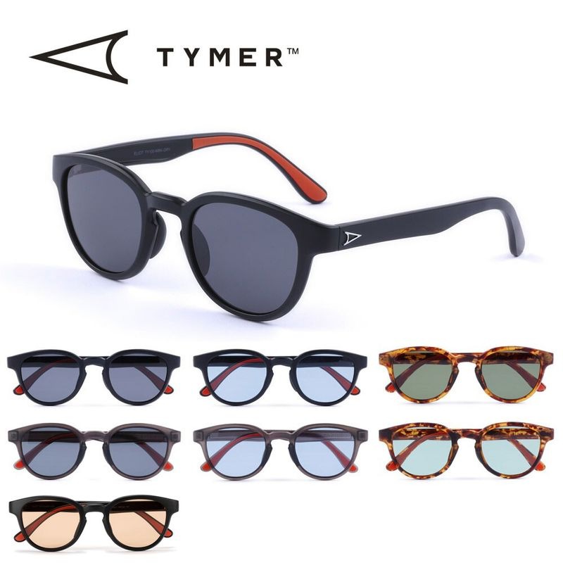 【5%OFFセール】タイマー TYMER サングラス エリオット ELIOT TY100 メンズ レディース 眼鏡 メガネ アイウェア UVカット 紫外線対策 UV対策 ボストン UV400