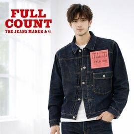 �ե륫����� FULL COUNT ��������� �����ץ�� �ǥ˥ॸ�㥱�å� Type1 Denim Jacket (One Wash) 13.7oz 2107W-20 ��� �ե������� 1st G�����
