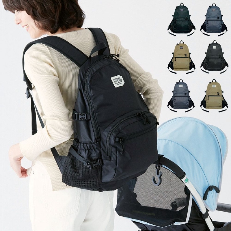 【5%OFFセール】【限定カラー】フレドリックパッカーズ FREDRIK PACKERS リュック 210D デイパック ティピ 210D DAYPACK TIPI【バックパック ザック マザーバッグ ママバッグ マザーリュック メンズ レディース 通勤 通学 黒 ブラック グレー カーキ ベージュ】