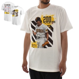 ��5%OFF������ۥե��ʥƥ����� Fanatics T����� ����ӥå���ͭ �����̻�200��ã����ǰT����� Darvish 200 Wins TEE ML01-24SS-0035 �ڥ�� ��ǥ����� �˽����ѡۡڥ���ǥ����� �ѥɥ륹 �᥸�㡼�꡼�� MLB ��꡼�� ���̸��� ������ �� �ۥ磻�� �礭����������