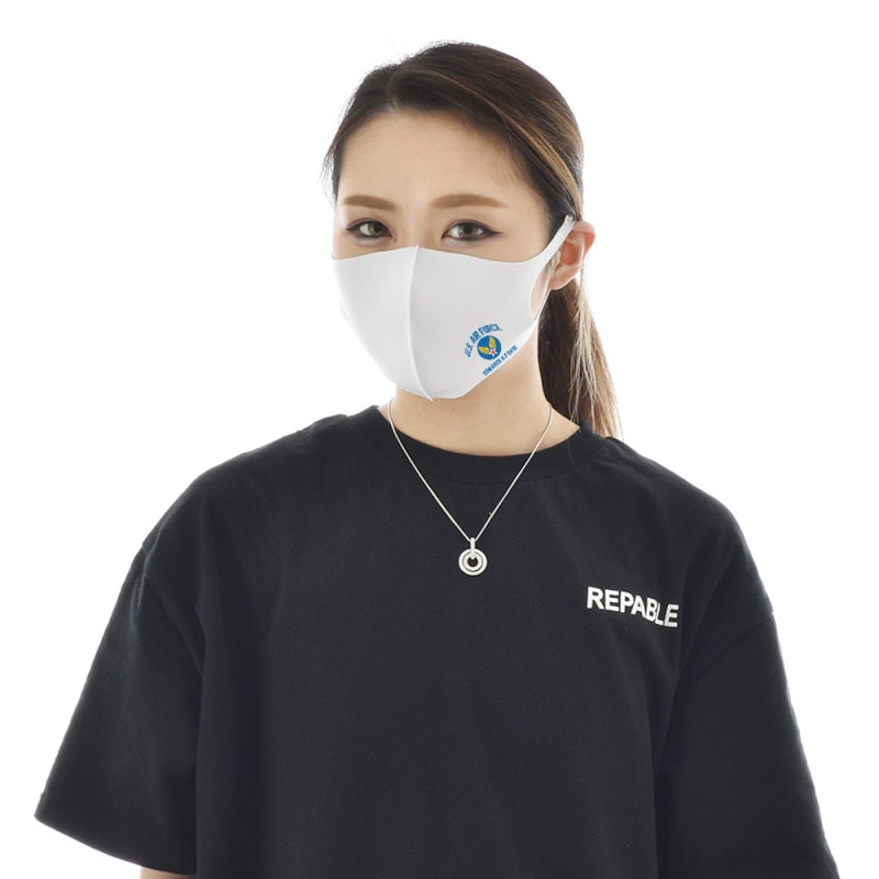 アンカーズ ANCHORS マスク U.S エアフォース マスク U.S AIR FORCE MASK【メンズ レディース 大人 繰り返し洗える 繰り返し使える 洗える ミリタリー 空軍 軍隊 カリフォルニア アメリカ USA プリント デザインマスク ストレッチ素材 布マスク ホワイトマスク 白マスク】