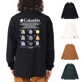 ��5%OFF������ۥ�����ӥ� Columbia ĹµT����� �����ȥ֥�å����󥰥��꡼�֥���ե��å�T����� Lost Brook LS Graphic Tee PM0325�ڥ�� ��ǥ����� ����T ĹT ���åȥ��� �Хå��ץ��� �����С������� ��ä��� �ۿ�®�� UV���å� �糰���к� UPF50��
