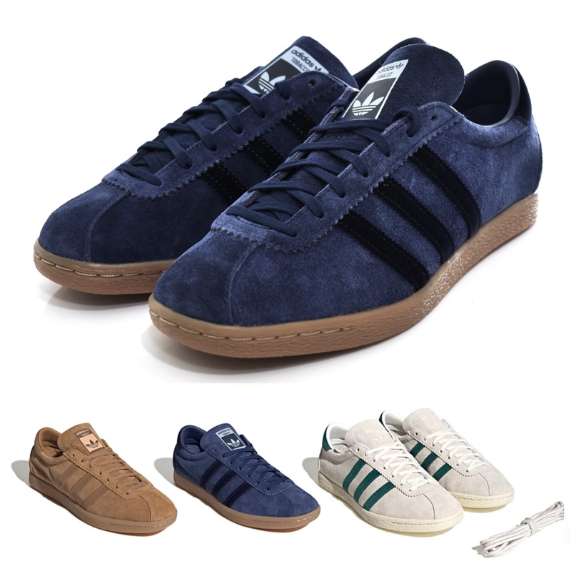 【5%OFFセール】アディダス オリジナルス adidas originals スニーカー タバコ TOBACCO JR2742 JR2743【メンズ 男性 26.5cm 27.0cm 27.5cm】【Tトゥシューズ 復刻モデル スエード スウェード レザー オフホワイト 白 グリーン 緑 ナイトインディゴ 紺 サスティナブル FASHION SPECIALTY】