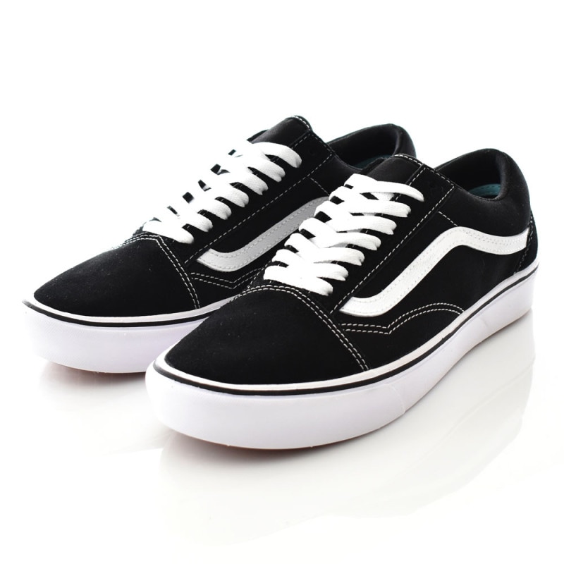 【5%OFFセール】VANS ヴァンズ バンズ スニーカー コンフィクッシュ オールドスクール UA ComfyCush Old Skool VN0A3WMAVNE【ブラック 黒 メンズ 26.5cm 27.0cm 27.5cm スエード キャンバス コンビ素材 軽量 軽い 靴 ローカット スケートシューズ アメカジ USA企画 US企画 VN品番】