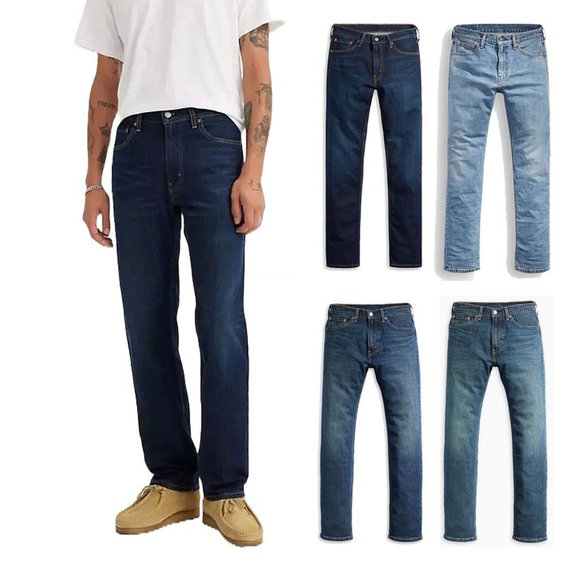 【5%OFFセール】リーバイス Levi`s levis 505 デニムパンツ レギュラーストレート 505 REGULAR 005052195 005051456 005052855 005051064【ジーパン ジーンズ レギュラーフィット 5ポケットパンツ 大きいサイズ ユーズド加工 メンズ アメカジ ヴィンテージ風】
