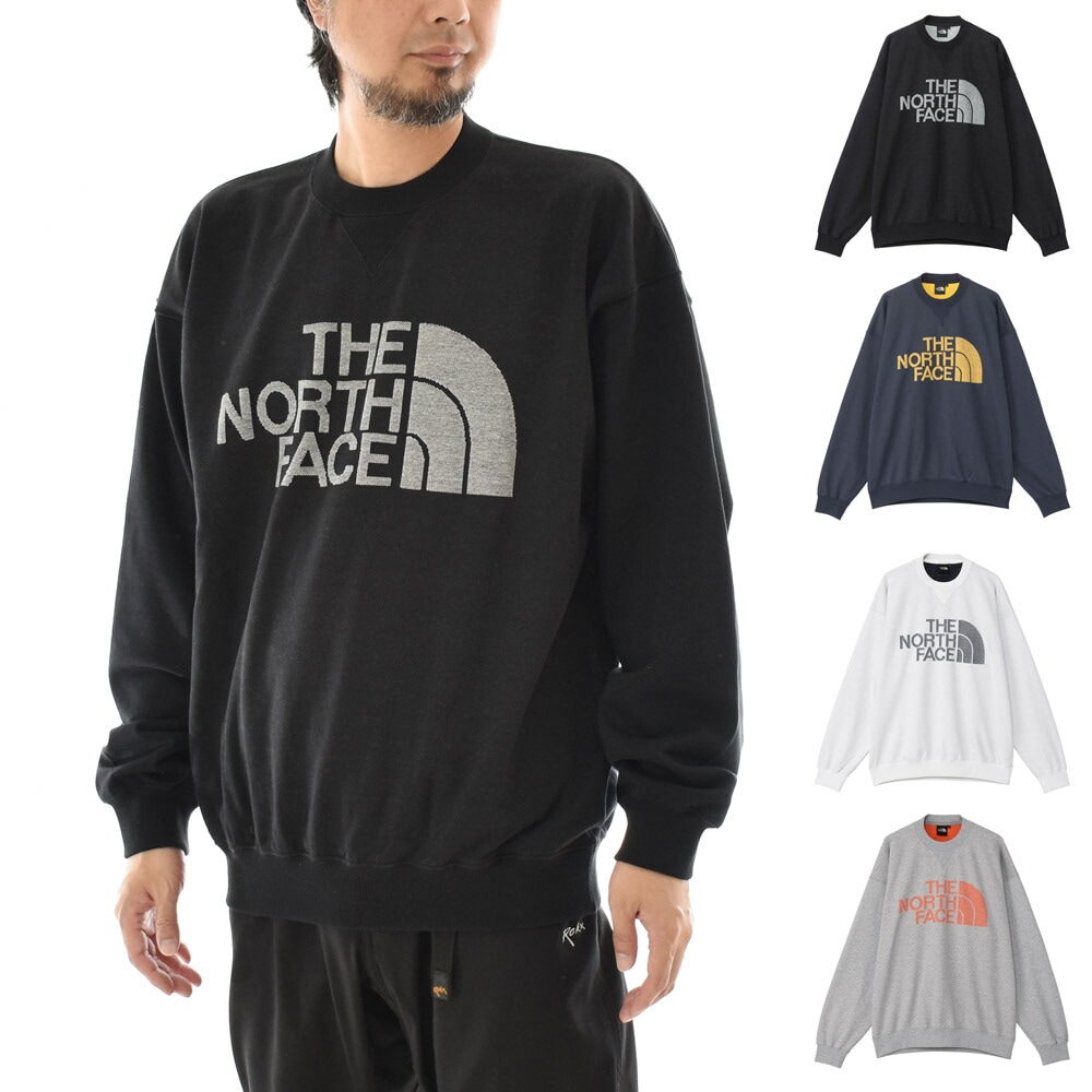 【15%OFFセール】ザ ノースフェイス THE NORTH FACE スウェット ジャカードハーフドームクルー JACQUARD HALF DOME CRW NT62438【メンズ レディース トレーナー 普段使い ルームウェア 家着 ロゴトレーナー 裏起毛 アメカジ スエット トップス 大きいサイズ アウトドア キャンプ】