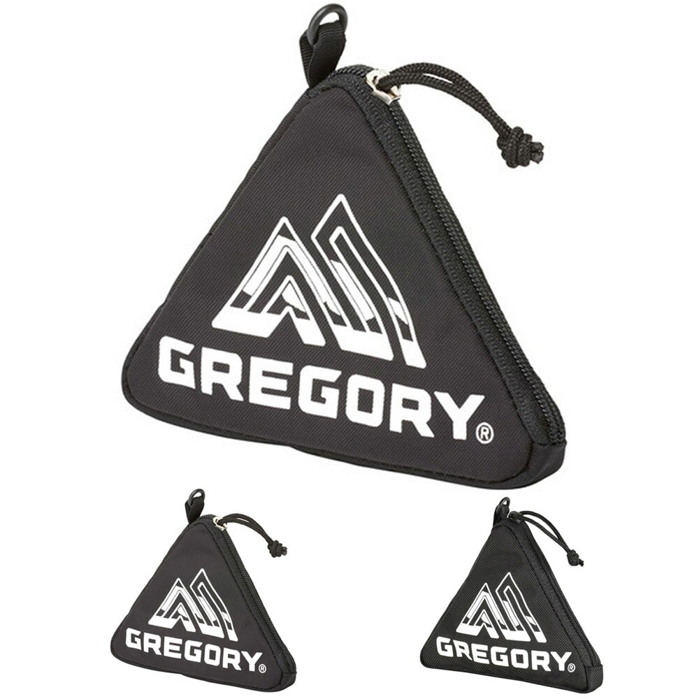 【5%OFFセール】グレゴリー GREGORY ポーチ 小物入れ トライアングルポーチ TRIANGLEPOUCH 1379131041 137913A501【メンズ レディース ブランド ナイロン 小銭入れ 財布 さいふ 黒 ブラック マルチケース コインケース カードケース コーデュラ バリスティック プレゼント 軽量 サイフ】