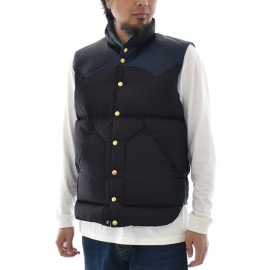 ロッキーマウンテン フェザーベッド Rocky Mountain Featherbed × ウェアハウス WAREHOUSE 別注 ナイロン ダウンベスト NYLON DOWN VEST 2221【メ