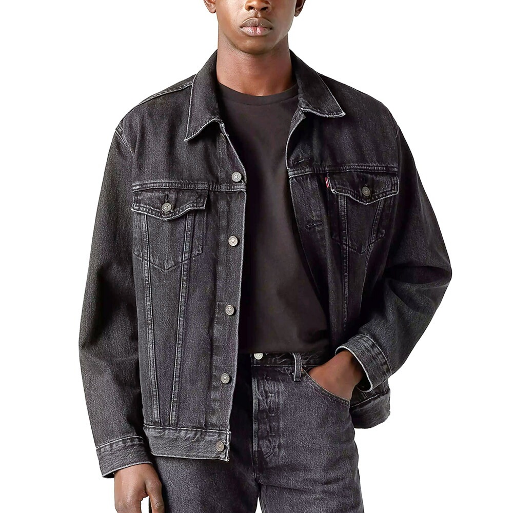 【5%OFFセール】リーバイス LEVI'S LEVIS Gジャン トラッカージャケット ブラックユーズド NEW BLUE MOON 723340584【メンズ レディース レッドタブ ブラックデニム サードタイプ 3rd タイプ3 デニムジャケットジージャン ビンテージ アメカジ ユーズド加工 古着加工 levis levi's Levis】
