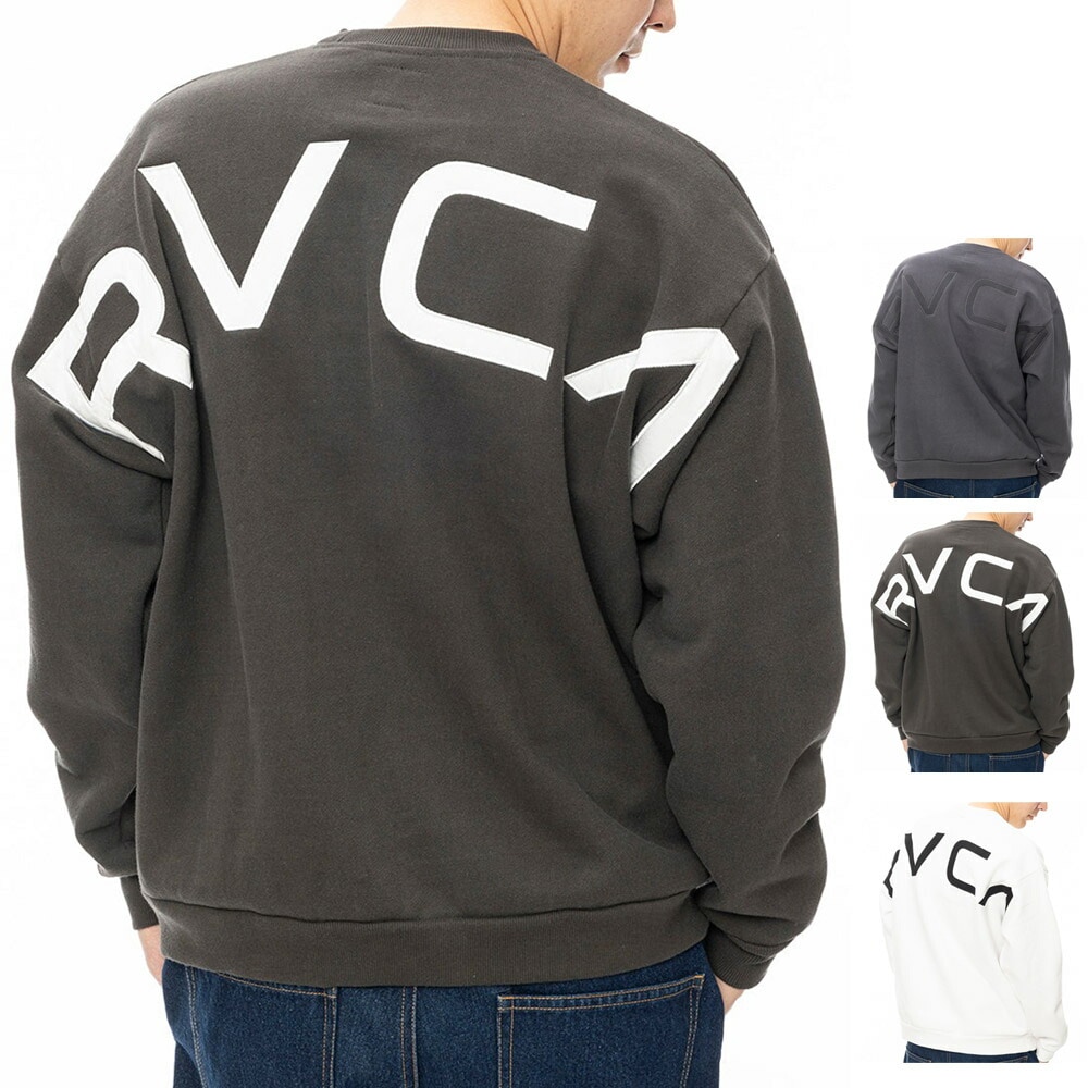 ��5%OFF������ۥ롼�� �륫 RVCA �ȥ졼�ʡ� �ե����� �롼�� �ȥ졼�ʡ� FAKE RVCA CR BE042032�ڥ�� ��ǥ����� ���롼�ͥå� �������åȥ��롼 �����������å� ΢���� �������å� �����å� �ȥåץ� �ץ륪���С� ���ᥫ�� �����奢�� ���ȥ꡼�� �����ե��� �����ե�����