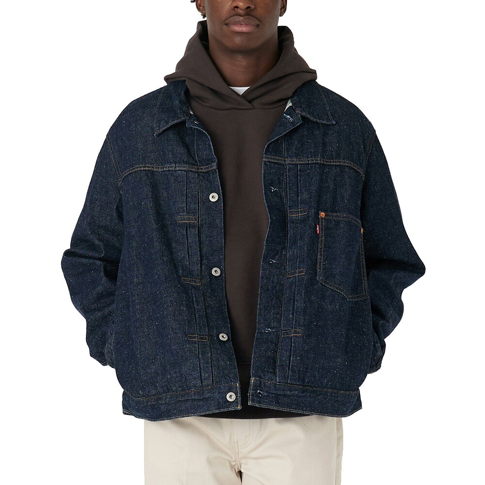 【5%OFFセール】リーバイス Levi`s levis  Gジャン 1st タイプ1 トラッカージャケット ダークインディゴ TYPE 1 TRACKER JACKET Dark Indigo A31740002【メンズ レディース デニムジャケット ファースト ジージャン 大戦モデル 復刻 ヴィンテージ ビンテージ アメカジ リンスカラー】