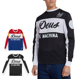 ��5%OFF������ۥǥ��� ������ �ޥ��� Deus ex Machina �ȥåץ� �����С� ��ȥ��㡼�� SABER MOTO JERSEY DMF81562�ڥ�� L XL�礭���������ۡڥ�å����Ǻ� ��å���T����� �졼������� �⡼������������ ��ȥ�����  �� �֥�å� �ȥꥫ�顼��