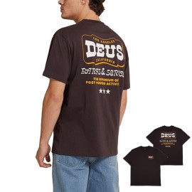 ��5%OFF������ۥǥ��� ������ �ޥ��� Deus ex Machina T����� �Хå��륢�å� �ƥ�������� BUCKLE UP TEE DMF241545D�ڥ�� L XL�ۡڥ��� �Хå��ץ��� �ǥ��꡼�饤�� �ܥå������륨�å� �����ե��� �Х����� ���ᥫ�� ���� �֥饦�� �㿧��