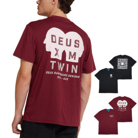��5%OFF������ۥǥ��� ������ �ޥ��� Deus ex Machina T����� �ĥ��� �����å� �ƥ�������� Twin Tee Quad Tee DMF241739�ڥ�� L XL�ۡ�®��T����� �Хå��ץ��� �ܥå������륨�å� �����ե��� �Х����� ���ᥫ�� ���� �磻���å� �֥�å� ����