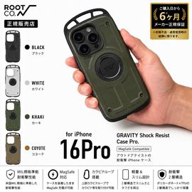 ��iPhone16Pro���ѥ������ۥ롼�� ���� ROOT CO. iPhone������ ����ӥƥ� ����å��쥸���ȥ����� �ץ�  �����ե��󥱡��� �����ȥɥ� ������ �Ѿ׷� ���դ������ GRAVITY Shock Resist Case Pro. for iPhone16Pro GSP-436956 GSP-436963 GSP-436970 GSP-436987