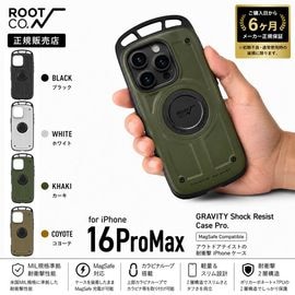��iPhone16ProMax���ѥ������ۥ롼�� ���� ROOT CO. iPhone������ ����ӥƥ� ����å��쥸���ȥ����� �ץ�  �����ե��󥱡��� �����ȥɥ� ������ �Ѿ׷� ���դ������ GRAVITY Shock Resist Case Pro. for iPhone16ProMax GSP-437052 GSP-437069 GSP-437076 GSP-437083