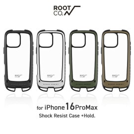 ��5%OFF������ۡ�iPhone16ProMax���ѥ������ۥ롼�� ���� ROOT CO. iPhone������ ����ӥƥ� ����å��쥸���ȥ����� �ۡ����  �����ե��󥱡��� �����ȥɥ� ������ �Ѿ׷� GRAVITY Shock Resist Case +Hold. for iPhone16ProMax GSH-436451 GSH-436468 GSH-436475 GSH-436482