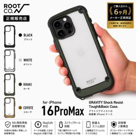 ��iPhone16ProMax���ѥ������ۥ롼�� ���� ROOT CO. iPhone������ ����ӥƥ� ����å��쥸���� ����&�١����å������� �����ե��󥱡��� �Ѿ׷� GRAVITY Shock Resist Tough & Basic Case. for iPhone16ProMax GST-436659 GST-436758 GST-436765 GST-436772 GST-436789