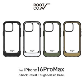 ��5%OFF������ۡ�iPhone16ProMax���ѥ������ۥ롼�� ���� ROOT CO. iPhone������ ����ӥƥ� ����å��쥸���� ����&�١����å������� �����ե��󥱡��� �Ѿ׷� GRAVITY Shock Resist Tough & Basic Case. for iPhone16ProMax GST-436659 GST-436758 GST-436765 GST-436772 GST-436789