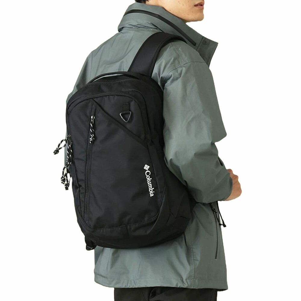 【5%OFFセール】コロンビア Columbia リュック バックパック PU8826【メンズ レディース 男女兼用】【リュック リュックサック 鞄 オムニシールド 防汚 撥水 軽量 PC収納 丈夫 アウトドア 通勤 通学 新入学 就職祝い プレゼント 黒  ブラック】
