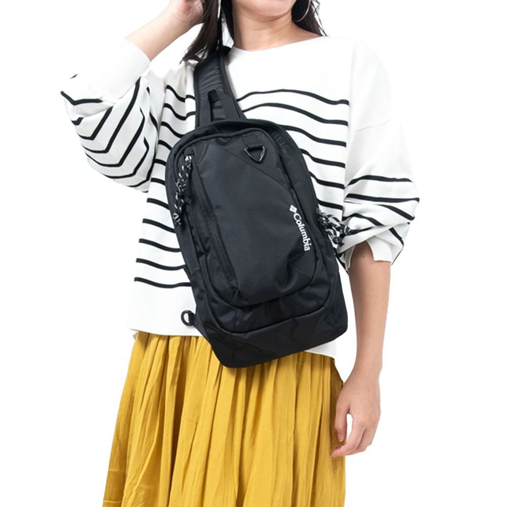 【5%OFFセール】コロンビア Columbia バッグ ワンショルダー ボディバッグ PU8807【メンズ レディース 男女兼用】【ショルダーバッグ 鞄 オムニシールド 防汚 撥水 軽量 丈夫 アウトドア 新入学 就職祝い プレゼント 父の日 母の日 贈り物 黒  ブラック】
