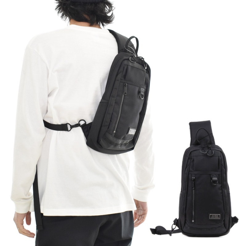 【5%OFFセール】アヴィレックス アビレックス AVIREX バッグ ソリッド スリングバッグ SOLID SLING BAG AX2051【ブラック 黒 メンズ レディース ボディバッグ ボディーバッグ ワンショルダーバッグ ボディバッグ ショルダーバッグ ブランド カバン 鞄 かばん 斜めがけ 肩掛け】
