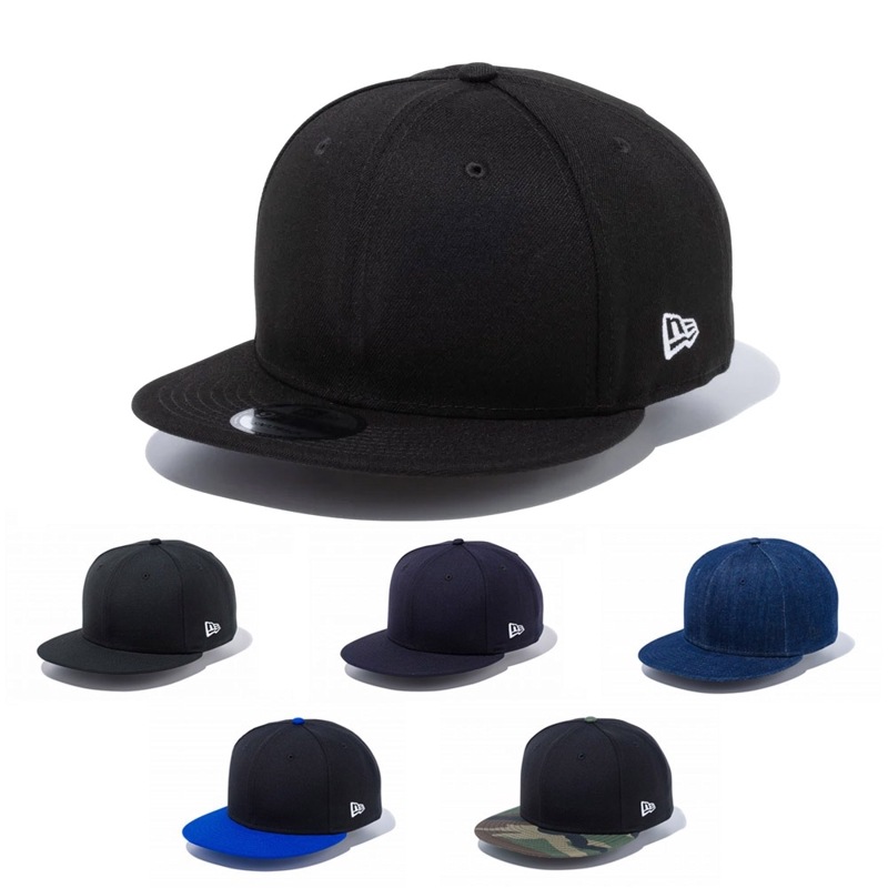 【5%OFFセール】ニューエラ new era NEWERA キャップ 無地 無字 ムジ 9FIFTY BASIC ベーシック メンズ レディース 950 ベースボールキャップ 帽子 野球帽 フラットバイザー シンプル サイズ調整可能 スナップバック