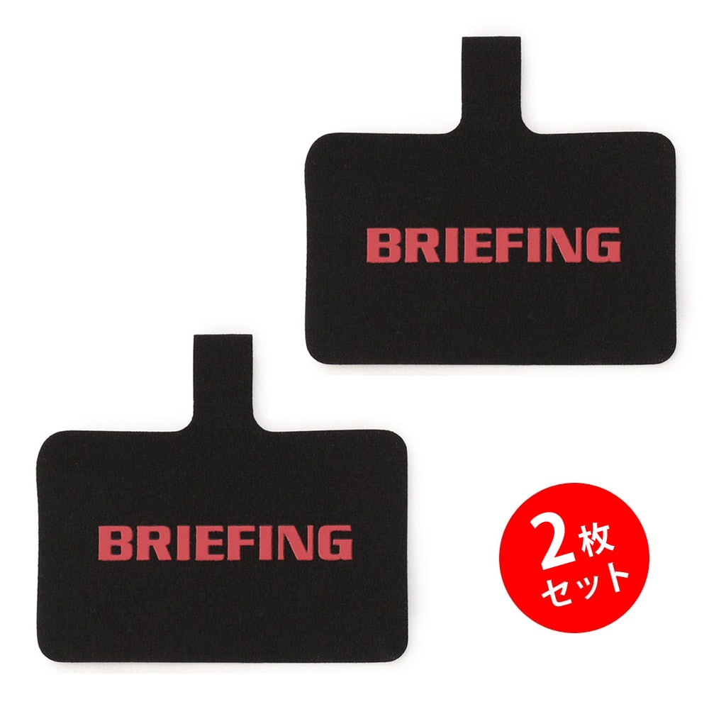 Ⓜ*︎様 l'arpaplement! フォンストラップホルダー クロとシートの ブリーフィング BRIEFING ストラップ ホルダー STRAP HOLDER BRA243G74