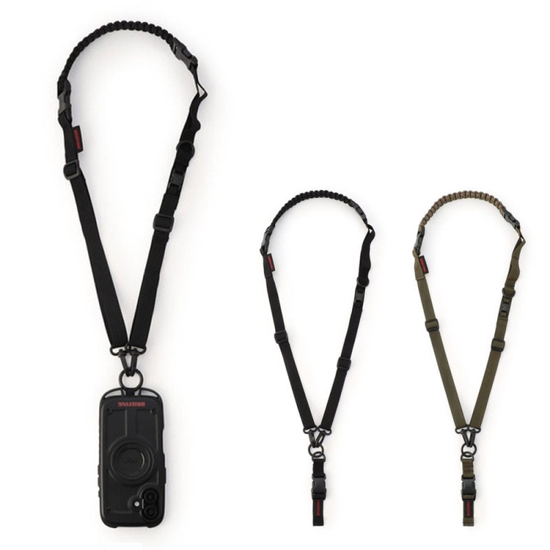 【5%OFFセール】ブリーフィング BRIEFING ユーティリティ 2WAY ストラップ UTILITY 2WAY STRAP BRA243G73【メンズ レディース ショルダーストラップ ネックストラップ バッグ スマホストラップ バッグ用 ショルダー スマホ スマートフォン用 おしゃれ カバン用 付け替え 軽量 ナイロン 】