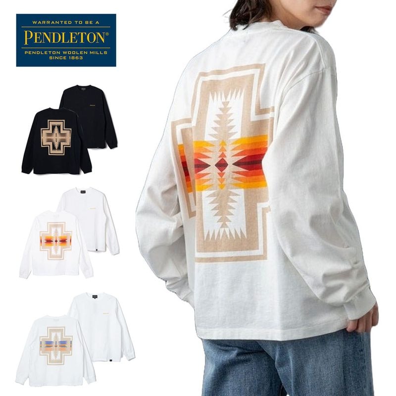 ��5%OFF������ۥڥ�ɥ�ȥ� PENDLETON ĹµT����� �Хå��ץ��� ���󥰥��꡼��T����� 5175-9104 5175-9007�ڥ�� ��ǥ����� �˽����� ��˥��å��� XS M L XL �ۡڥ����С������� �磻�ɥ��륨�å� ���� �إ������������� �ͥ��ƥ����� �ͥ��ƥ��֥���ꥫ�� �ϡ��ǥ��󥰡�