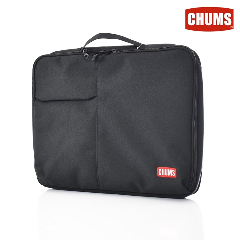 【5%OFFセール】チャムス CHUMS バッグ SLC モバイルパソコン タブレットケース SLC Mobile PC Tablet Case CH60-3923【メンズ レディース 男女兼用】【A4サイズ 14インチノートPC対応 ドキュメントホルダー ビジネスバッグ 書類ケース プレゼン資料保管 通勤 通学 黒】