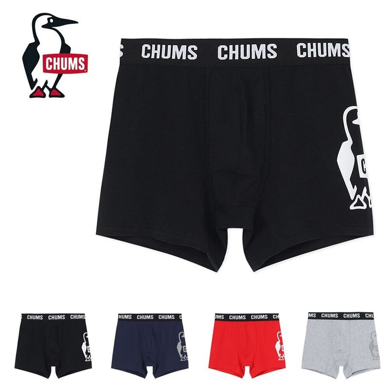 【5%OFFセール】チャムス CHUMS ボクサーパンツ ブービーボクサーズ Booby Boxers CH09-1340【メンズ 男性 男女兼用 S M L XL XXL オールジェンダー 前開き ボクサートランクス ボクサーブリーフ トランクス アンダーウェア 勝負下着 アンダーウェア アンダーウエア おしゃれ】