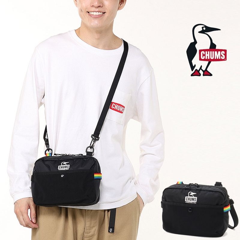 【5%OFFセール】チャムス CHUMS スプリングデールショルダーバッグ Spring Dale Shoulder Bag CH60-3474【メンズ レディース ショルダーポーチ ショルダーバッグ サコッシュ ミニバッグ ポーチ スモールバッグ 男子 女子 通勤 通学 アウトドア キャンプ】