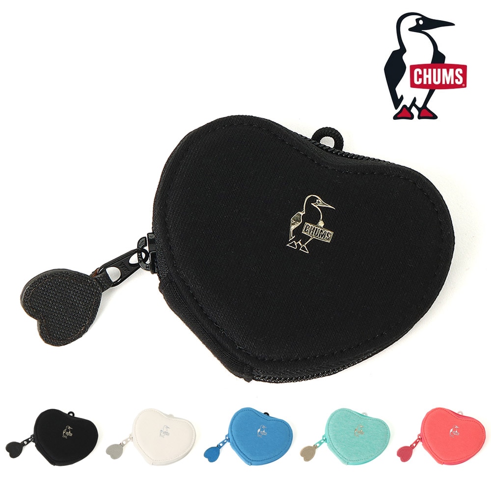 【10%OFFセール】チャムス CHUMS バッグ チャムスハートコインケーススウェット CHUMS Heart Coin Case Sweat CH60-3890【レディース ミニ財布 小さい ミニウォレット ミニサイズ 小物 キーケース 小銭入れ コンパクト 印鑑ケース ピルケース 収納 小物入れ おしゃれ かわいい】