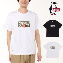 【5%OFFセール】チャムス CHUMS Tシャツ アンチバグチャムスグラフィティTシャツ Anti-Bug CHUMS Graffiti T-Shirt CH01-2507【メンズ レディース 半袖