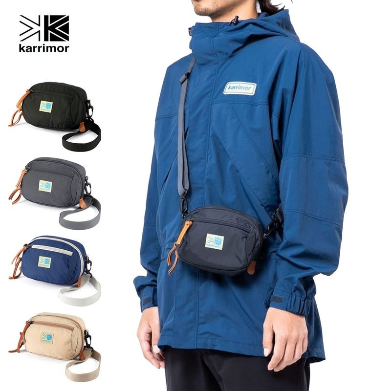 【5%OFFセール】カリマー Karrimor バッグ VT ポーチ VT pouch 501223【メンズ レディース 男女兼用】【ショルダーポーチ ベルトループ付き 1.2L 軽量 コンパクト ナイロン製 アウトドア フェス 旅行 サコッシュ 黒 ブラック】