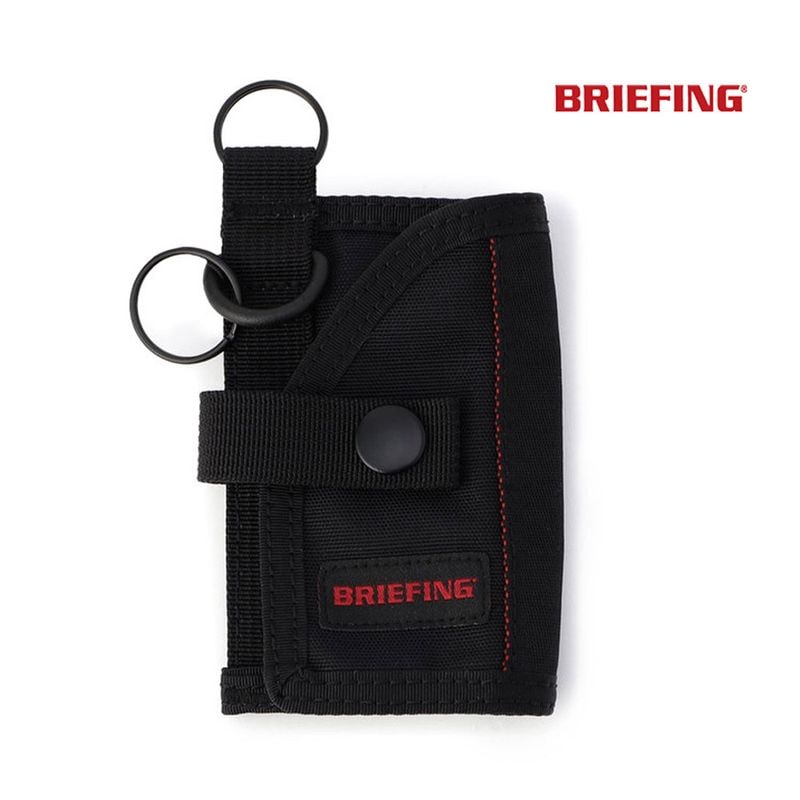 【5%OFFセール】ブリーフィング BRIEFING キーケース モジュールウェア ジェネレーション2 KEY CASE MW GEN2 BRA233A37【メンズ レディース 男女兼用】【小銭入れ付き コインケース 軽量 撥水 ナイロン製 丈夫 ビジネス ブラック 黒 コンパクト】