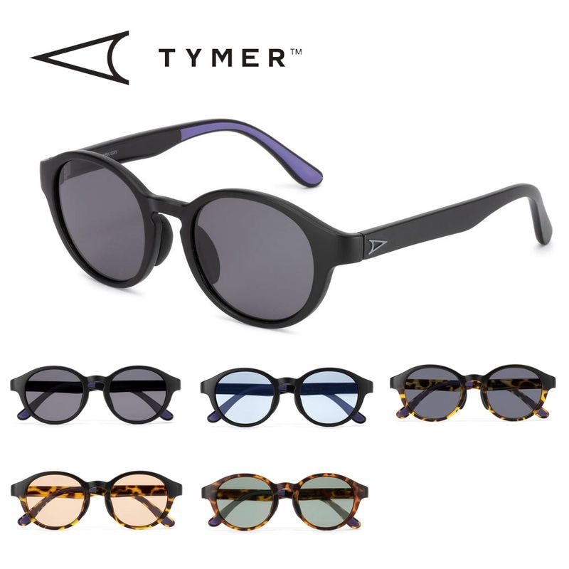 【5%OFFセール】タイマー TYMER サングラス パブロ PABLO TY103【メンズ レディース 眼鏡 メガネ アイウェア UVカット 紫外線対策 UV対策 UV400 ボストン ラウンド オーバル 薄い 色 スポーツ スポーツサングラス ドライブ フィッシング スケートボード サーフィン】