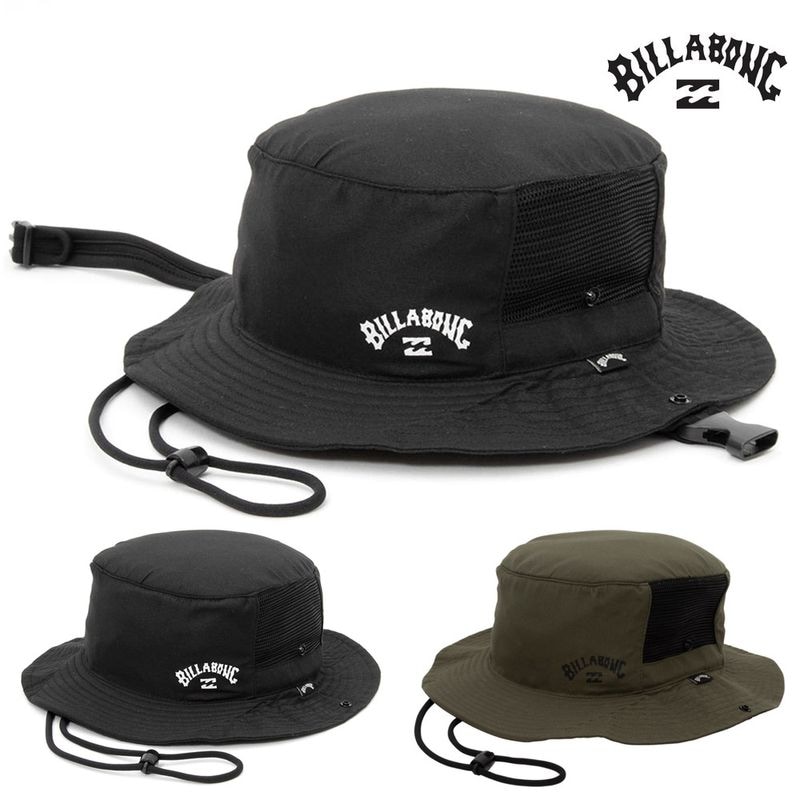【5%OFFセール】ビラボン BILLABONG ハット サーフハット SURF HAT BF011912【メンズ レディース 帽子 バケットハット 水陸両用 UVプロテクション UVカット UPF50 UPF50+ UPF50プラス 紫外線対策 日焼け防止 サーフィン サップ 海水浴 プール】