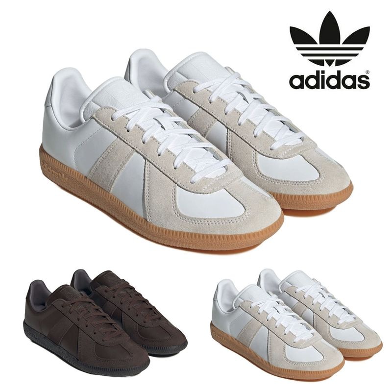 【5%OFFセール】アディダス オリジナルス adidas originals スニーカー ビーダブリューアーミー BW ARMY JR2002 JR2003【メンズ 男性 26.5cm 27.0cm 27.5cm Tトゥシューズ 復刻モデル レザー スエード ガムソール ドイツ軍 リバイバルモデル ローカット ホワイト 白 ダークブラウン】