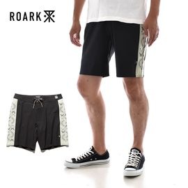 【5%OFFセール】ロアーク リバイバル ROARK REVIVAL ボードショーツ サーフパンツ PASSAGE HEMP RB483-BLK2 【メンズ 水陸両用 ショーツ ショートパンツ ハーフ