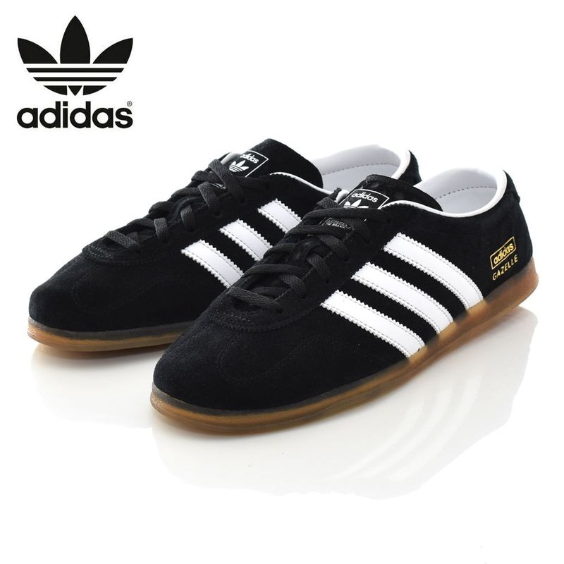 【5%OFFセール】アディダス オリジナルス adidas originals レディース スニーカー ガゼル ロー プロ ダブリュー GAZELLE LO PRO W JR8886【ウィメンズ 女性 23.5cm 24.0cm 24.5cm 薄底 ロープロファイル Tトゥシューズ スエード 天然皮革 ガムソール ローカット 黒 ブラック】