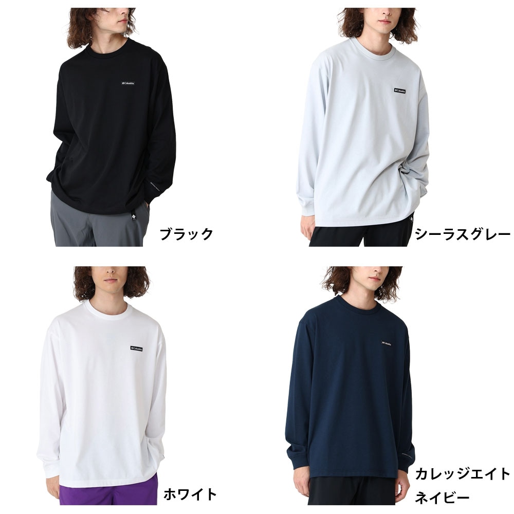 c*s様 OFF-WHITE ブラックレイヤード長袖Tシャツ コロンビア Columbia 長袖Tシャツ ニューファウンドガーデンロング