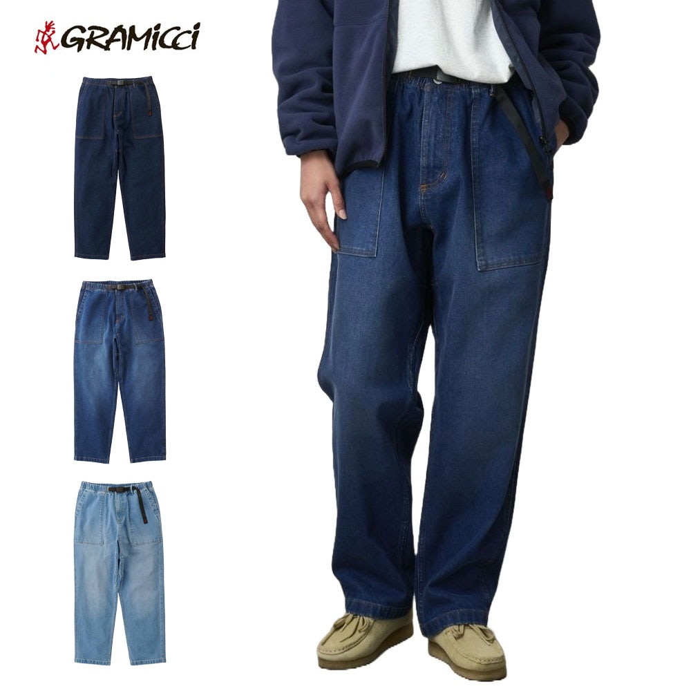 5%OFFセール】グラミチ GRAMICCI パンツ ストレッチデニムルーズ