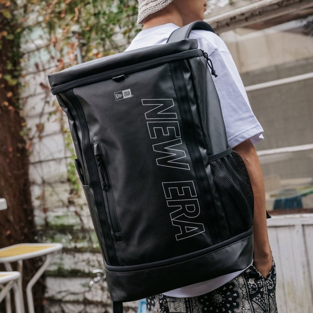 NEW ERA ボックスリュック　ブラック　32リットル ニューエラ NEW ERA ニューエラ リュック 32L スクエア ボックス型 大