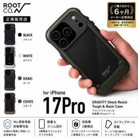 ��iPhone17Pro���ѥ������ۥ롼�� ���� ROOT CO. iPhone������ ����ӥƥ� ����å��쥸���� ����&�١����å������� GRAVITY Shock Resist Tough & Basic Case. for iPhone17Pro �����ȥɥ� ������ �Ѿ׷� GST-439339 GST-439346 GST-439353 GST-439360