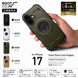 ��iPhone17���ѥ������ۥ롼�� ���� ROOT CO. iPhone������ ����ӥƥ� ����å��쥸���ȥ����� �饮�å� �����ե��󥱡��� �����ȥɥ� ������ �Ѿ׷� GRAVITY Shock Resist Case Rugged. for iPhone17 GSRU-439438 GSRU-439445 GSRU-439452 GSRU-439469