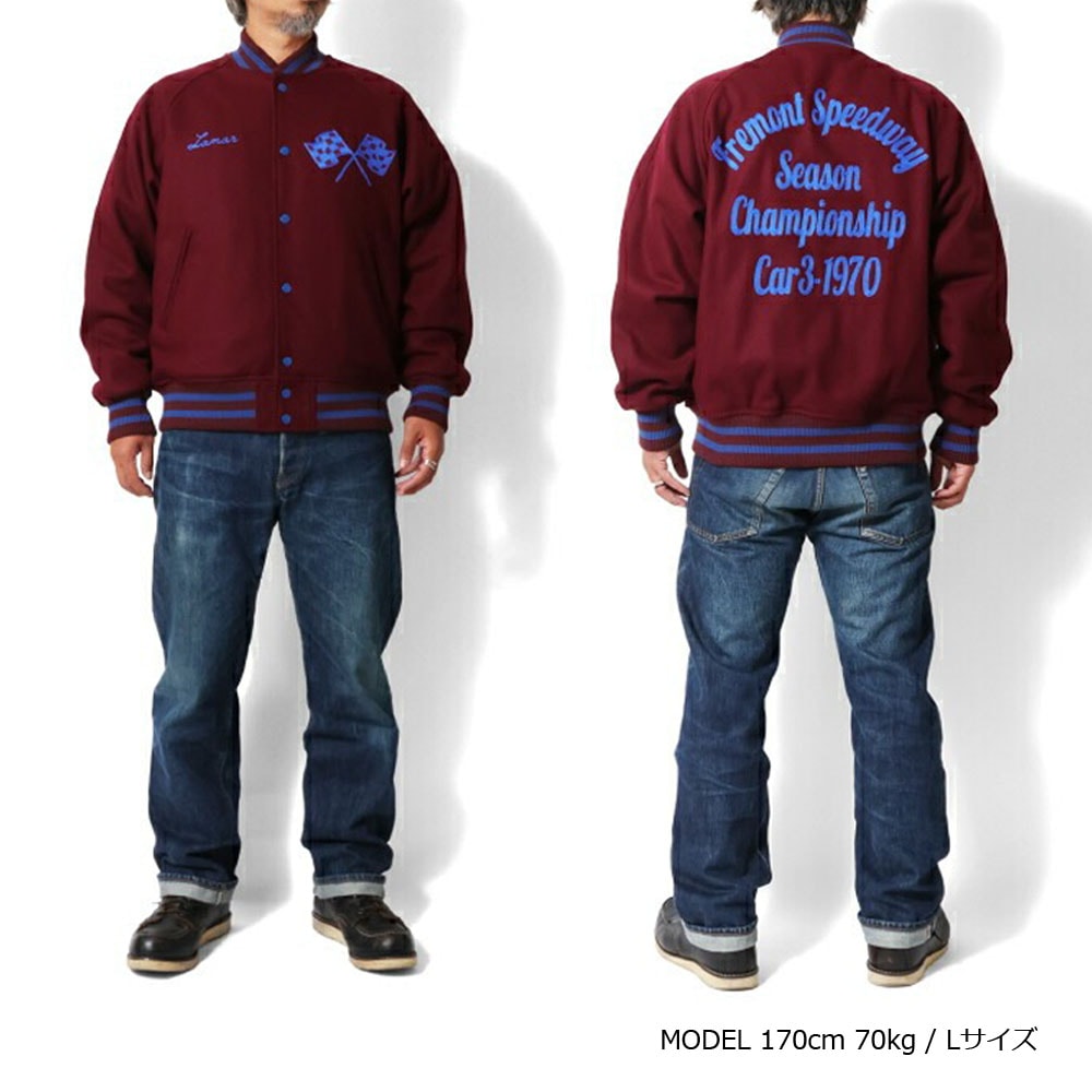 ヒューストン HOUSTON スタジャン メルトン アワード ジャケット