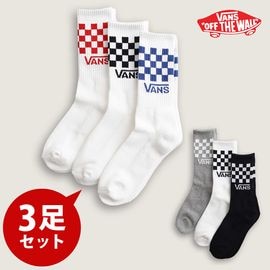 ������ VANS �Х� ���å��� ���� ���饷�å� �����å� ���롼 ���å��� 3­���å� Classic Check Crew 3P VN000QBUY28 VN000QBUWHT�ڥ�� ��ǥ����� ����˥� ���å� �������� �����å��� �������ȥ��å��� 3pc 3­���� �����뷤����