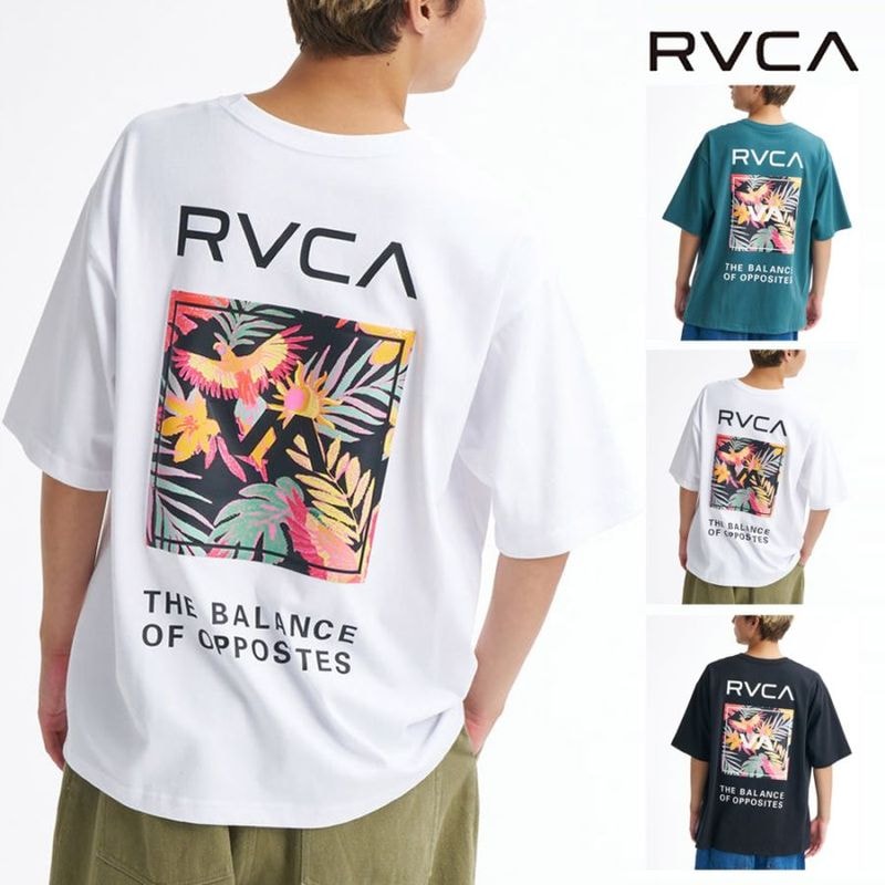 はるー ルーカ ルカ rvca Tシャツ 半袖 PARADAISE BOX SS BG041201【メンズ